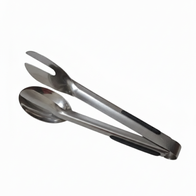 Stainless Steel Salad Serving Tongs | Nobodokan