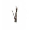 A vertical shot of a portable magnifying glass tool combined with fine-point tweezers for detailed work.