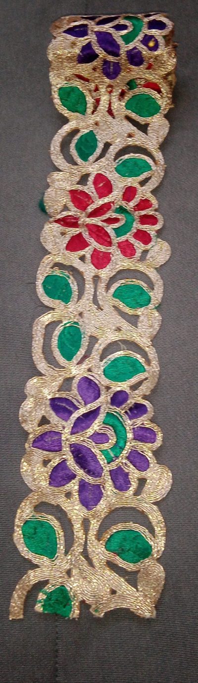 Vibrant Floral Embroidery Patchwork Lace | NoboDokan